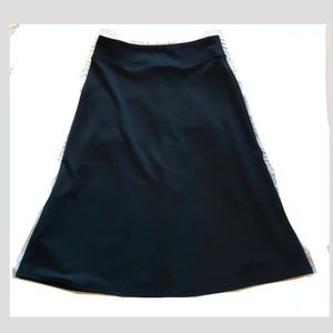 Navy Blue comfy midi Skirt